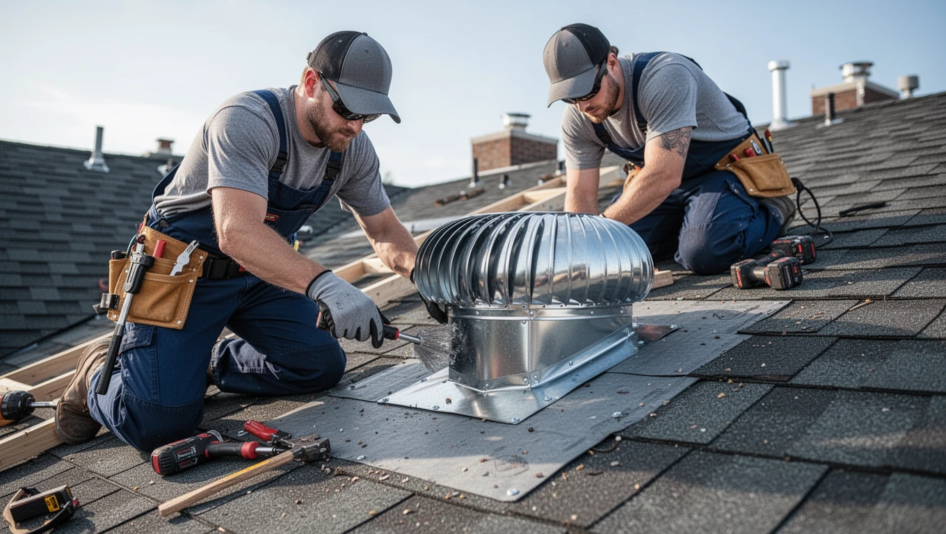 Roof Vent Repair
