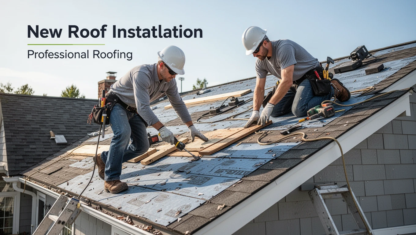 New Roof Installation