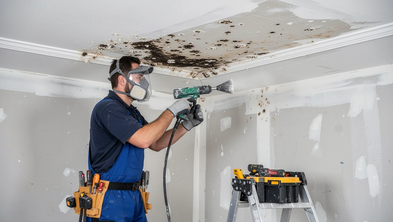Ceiling Mold Removal