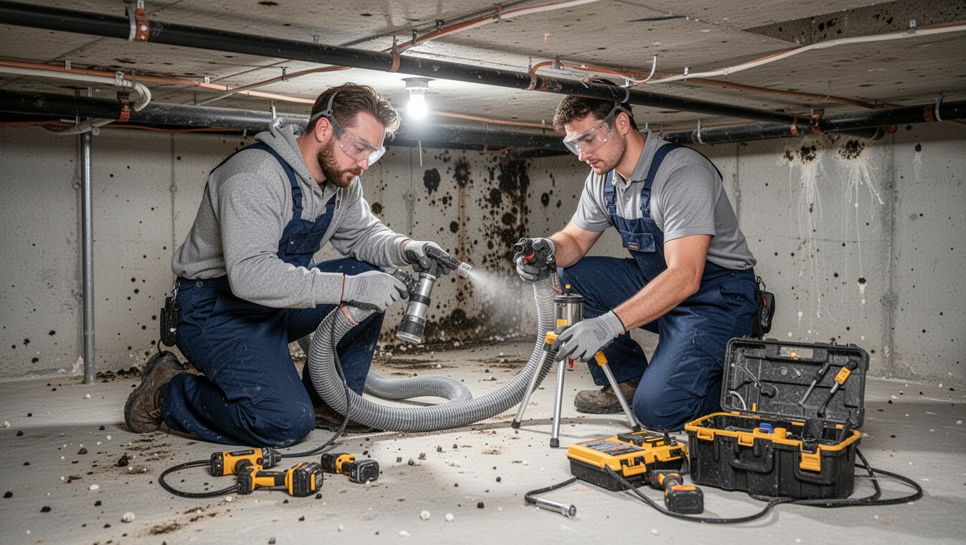 Crawl Space Mold Removal