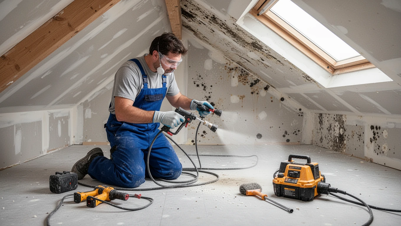 Attic Mold Removal