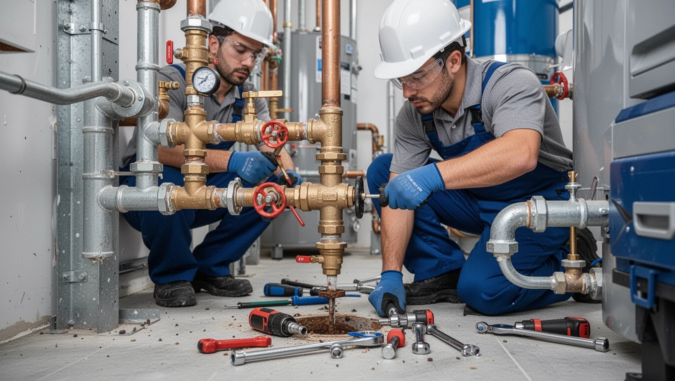 Gas Line Repair