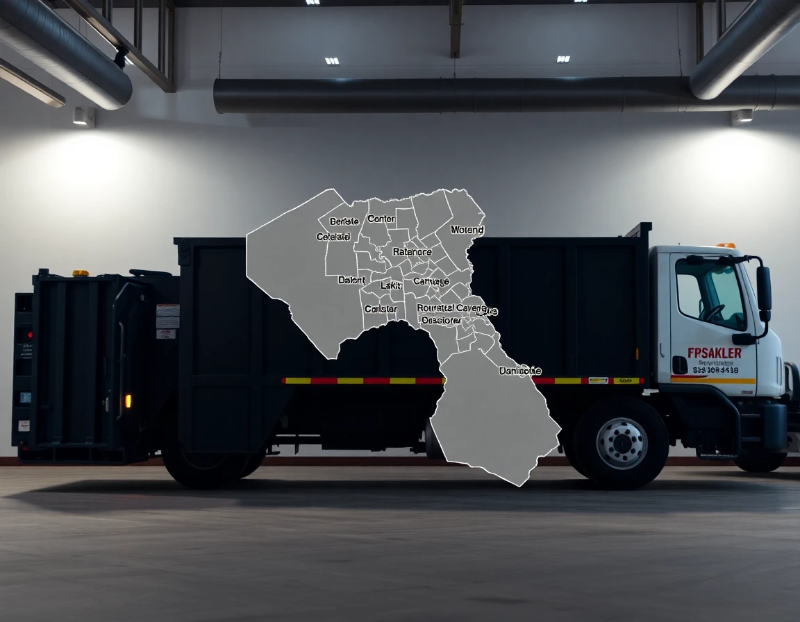 Dumpster Service Areas Map