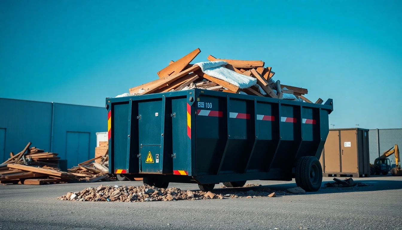 Demolition Debris Dumpster