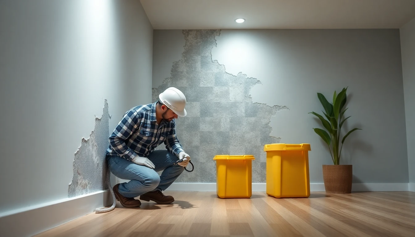 Basement Biological Mold Remediation