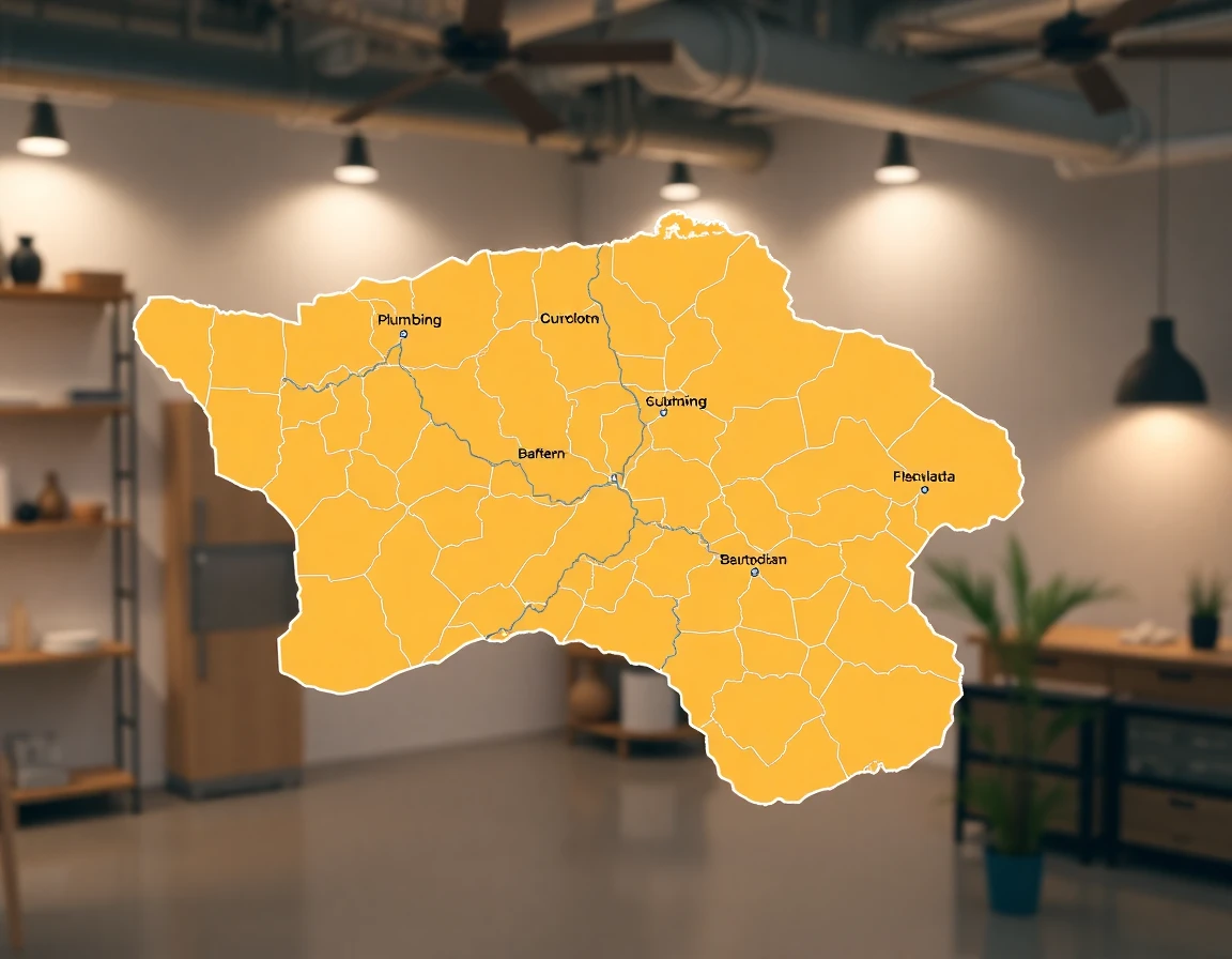 Plumbing Service Areas Map