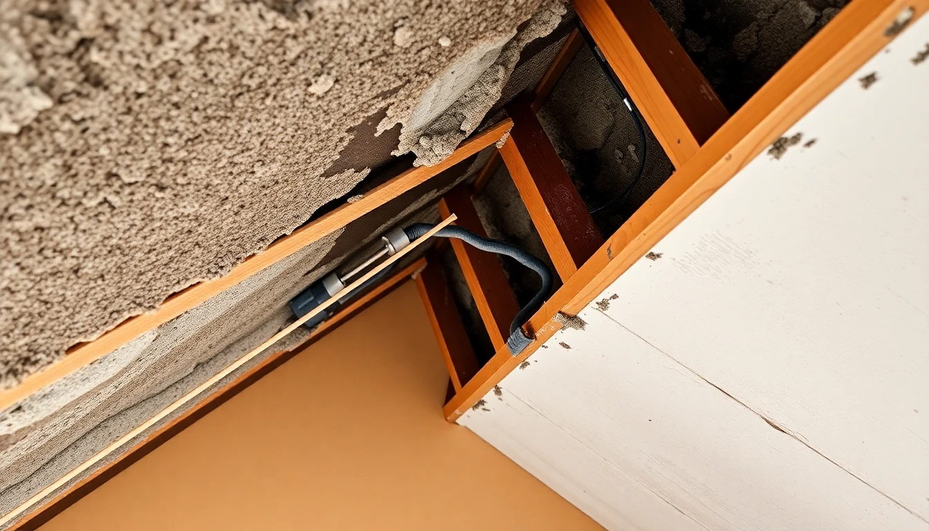 Attic Structural Mold Cleanup