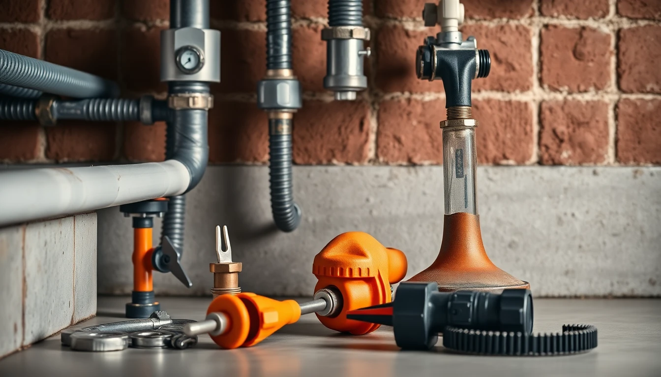 Gas line repair