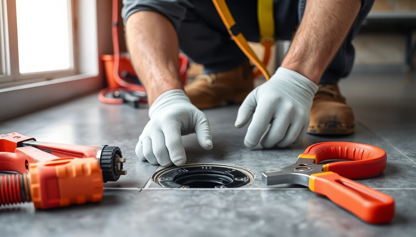 Slab leak repair