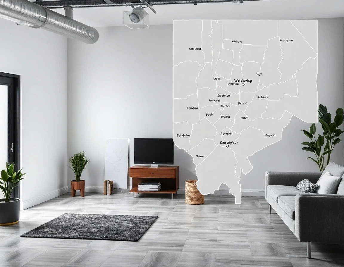 Mold Removal Service Areas Map