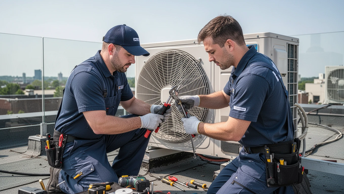 Commercial Rooftop Unit Repair
