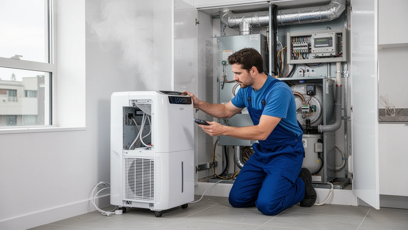 Home Humidifier/Dehumidifier Installation