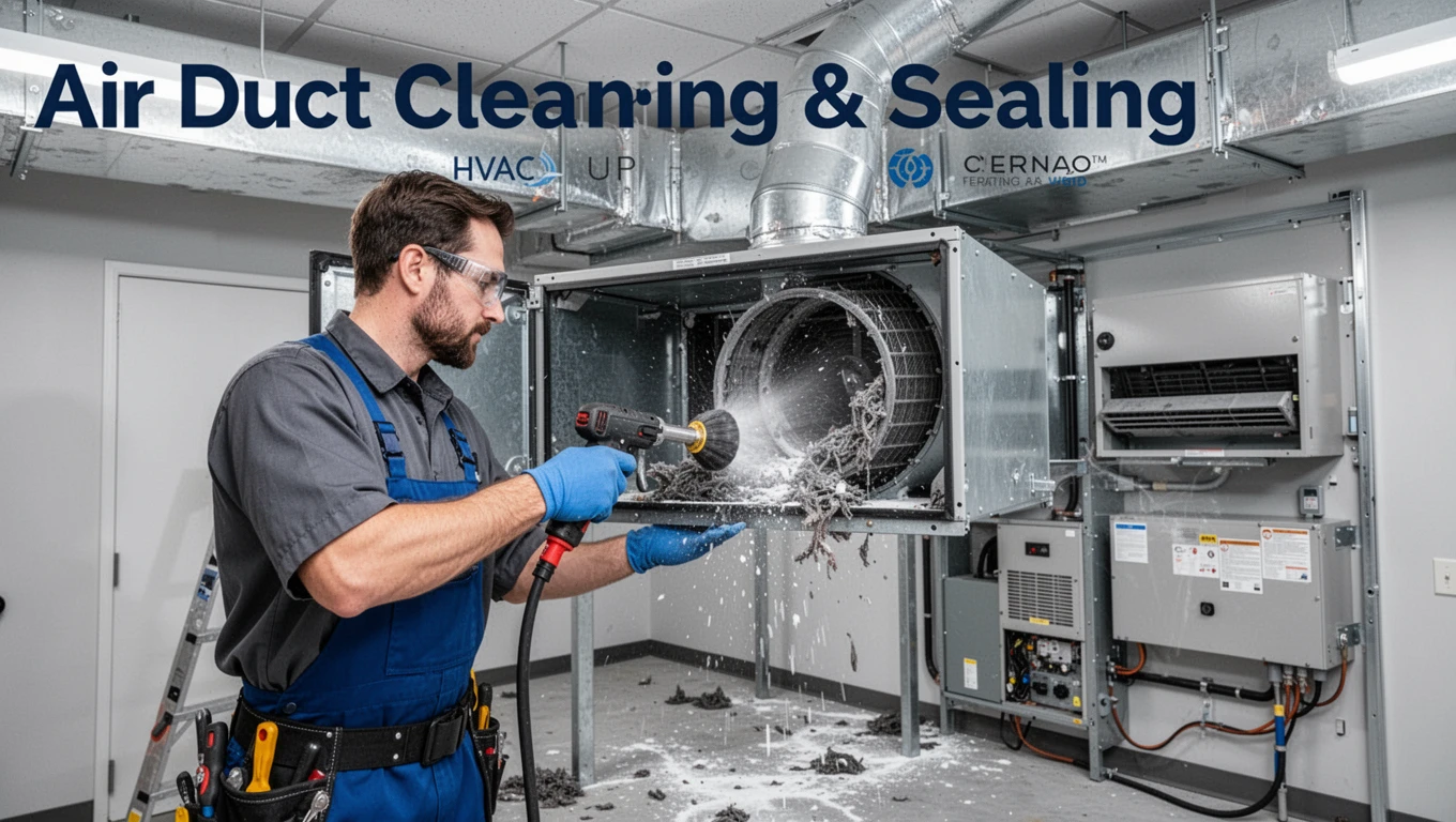 Air Duct Cleaning & Sealing