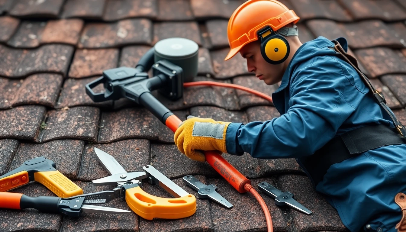 Wind damage repair