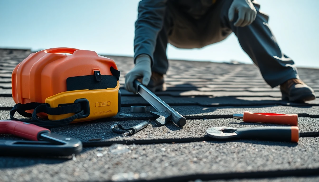 Roof leak repair