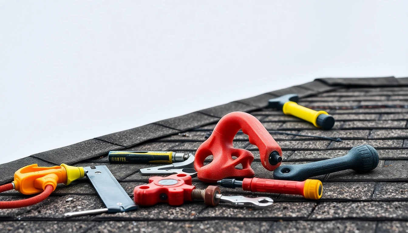 Storm damage repair