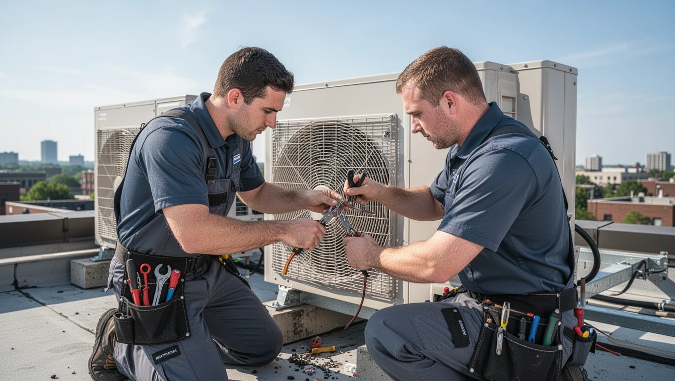 Commercial Rooftop Unit Repair
