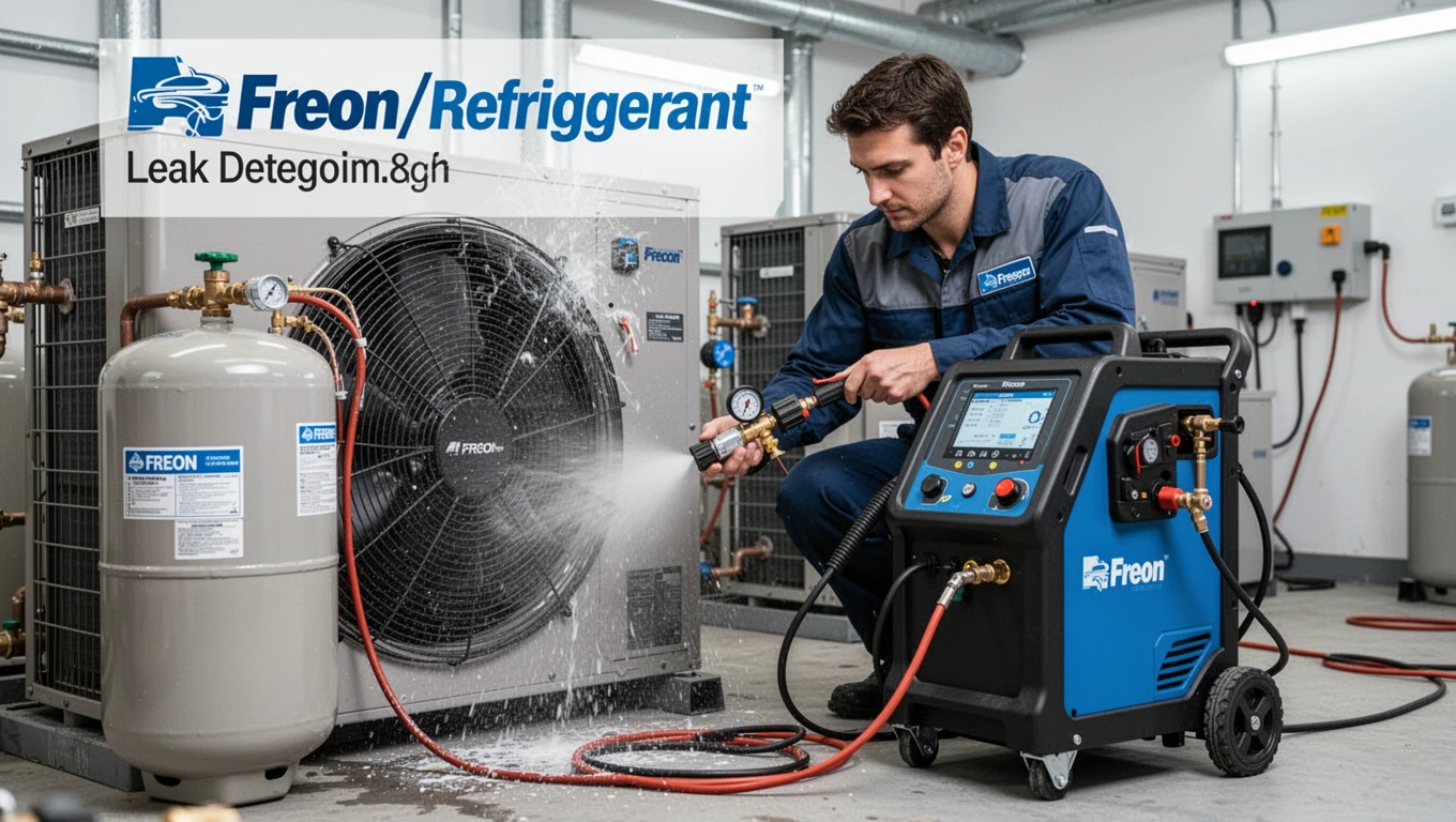 Freon/Refrigerant Leak Detection & Recharging