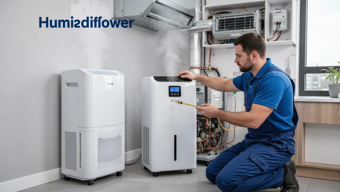 Home Humidifier/Dehumidifier Installation