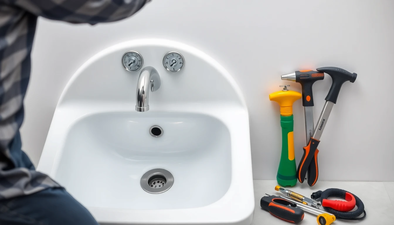 Sink installation