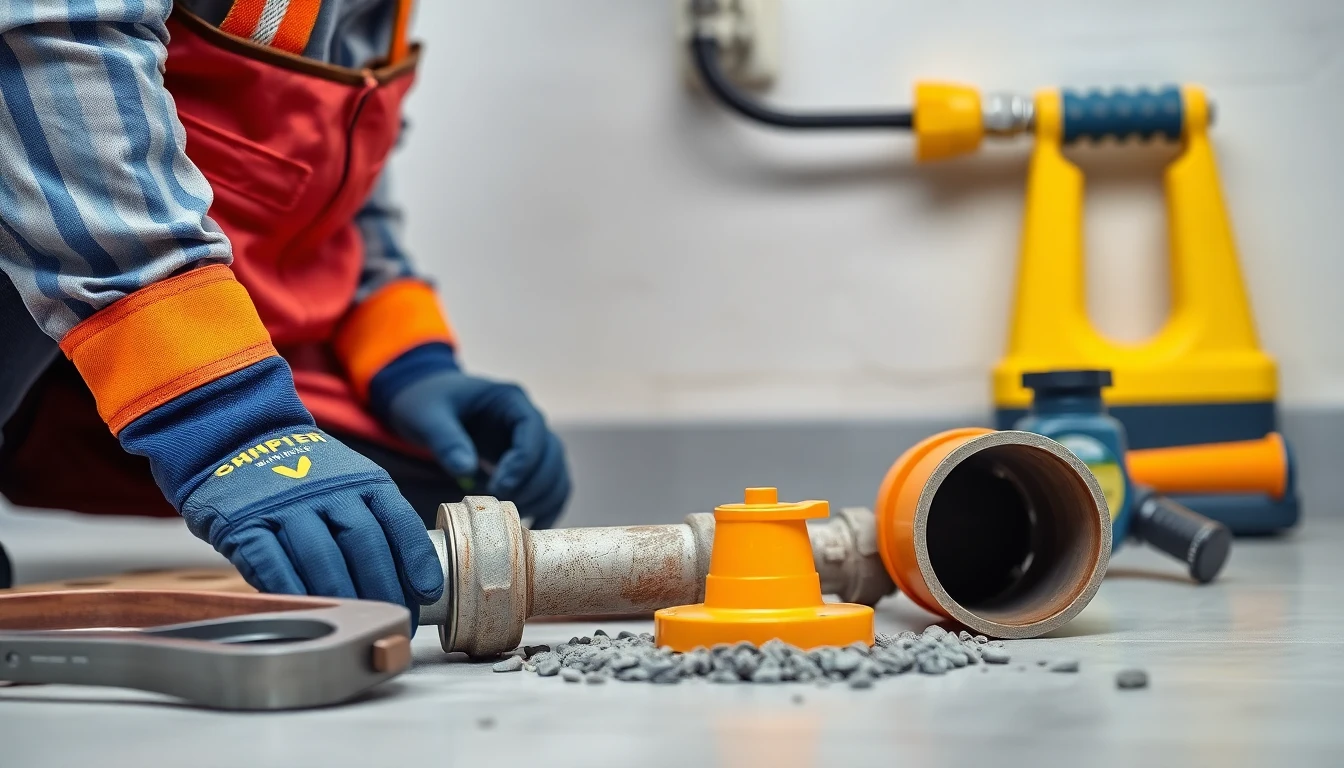 Sewer line repair