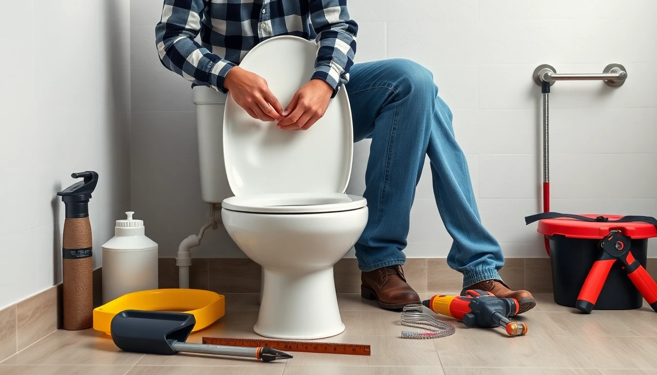 Toilet repair