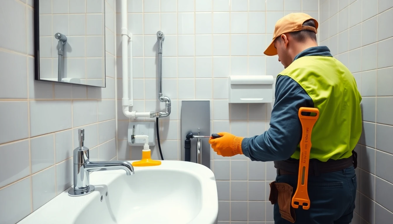 Bathroom plumbing