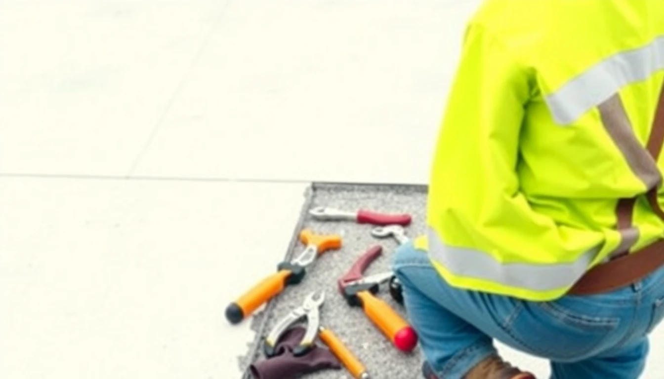 Flat roof repair