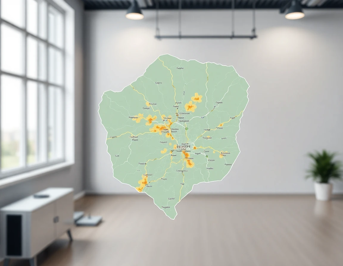 Electrical Service Areas Map