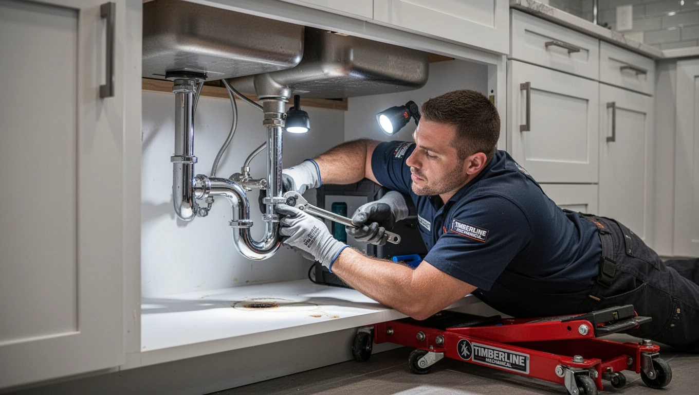Leak Under Kitchen Sink Repair