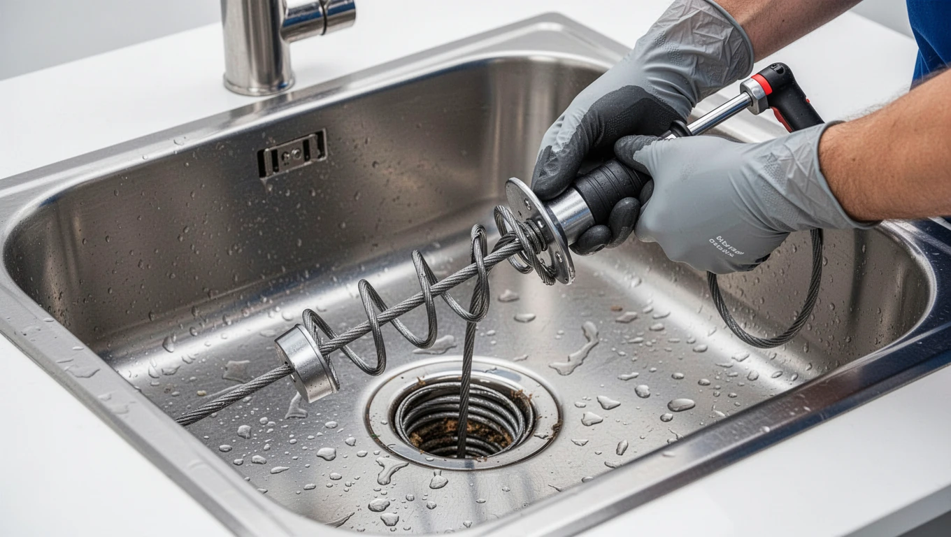Clogged Kitchen Sink & Drain Clearing