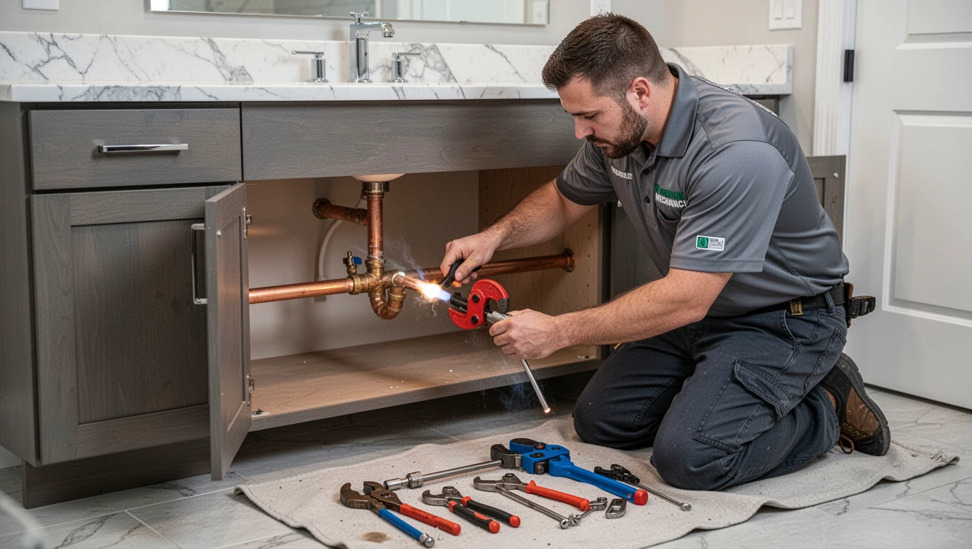 Bathroom Leaks Pipe Repair