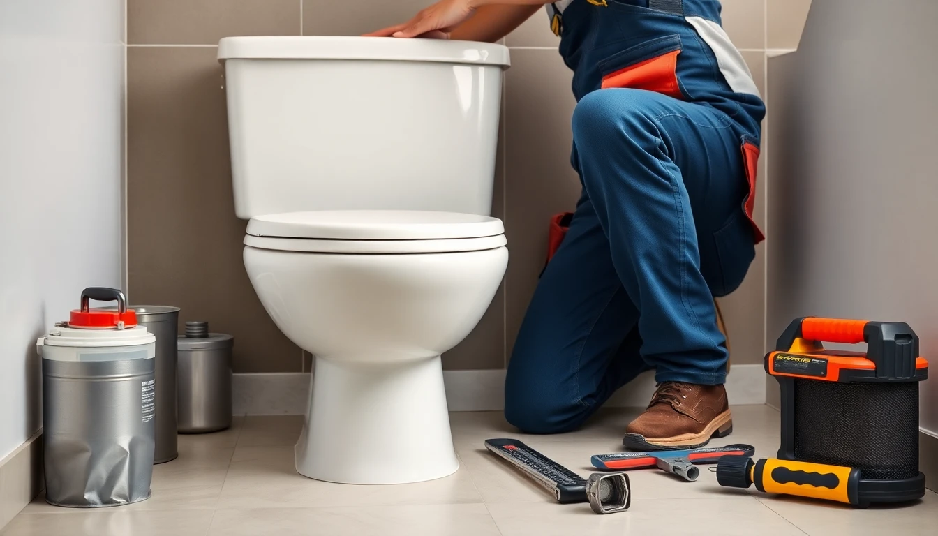 Toilet repair