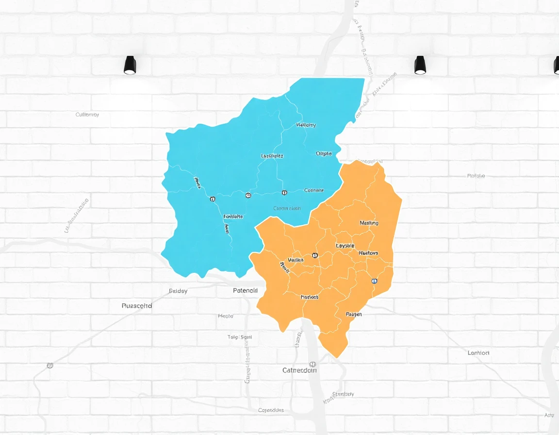 Plumbing Service Areas Map