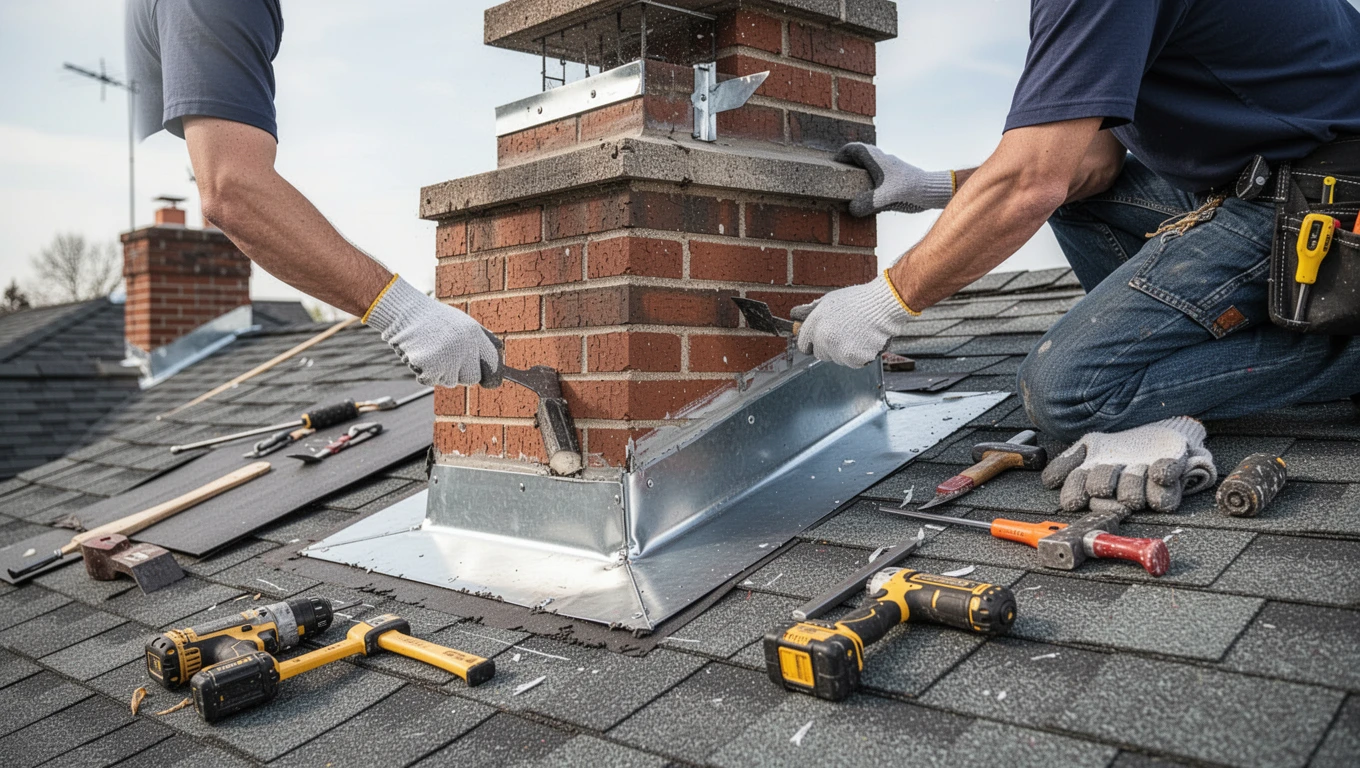 Chimney Flashing Repair