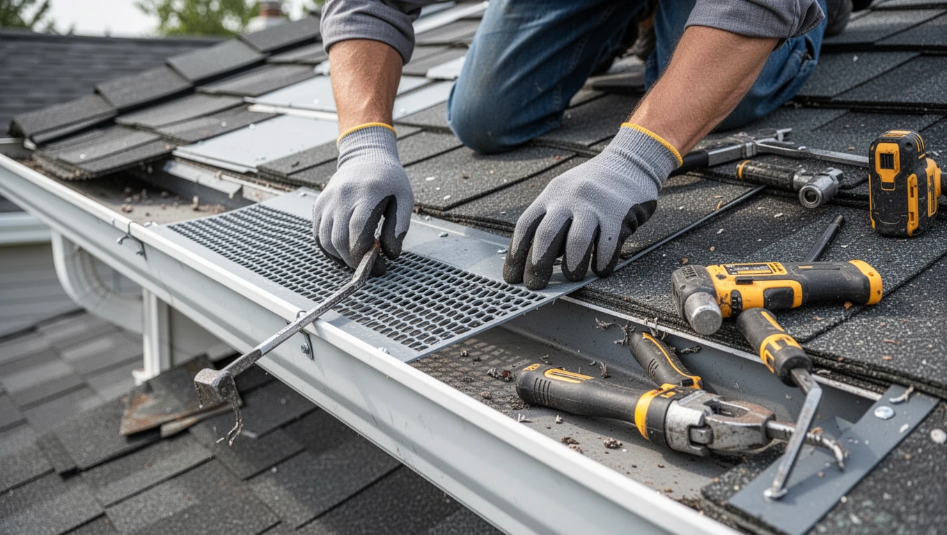 Gutter Guard Installation