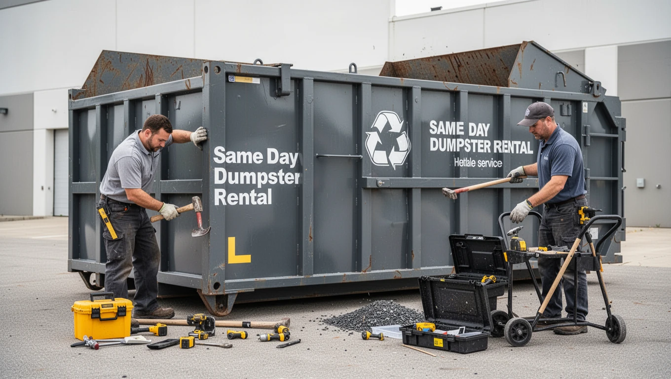 Same Day Dumpster Rental