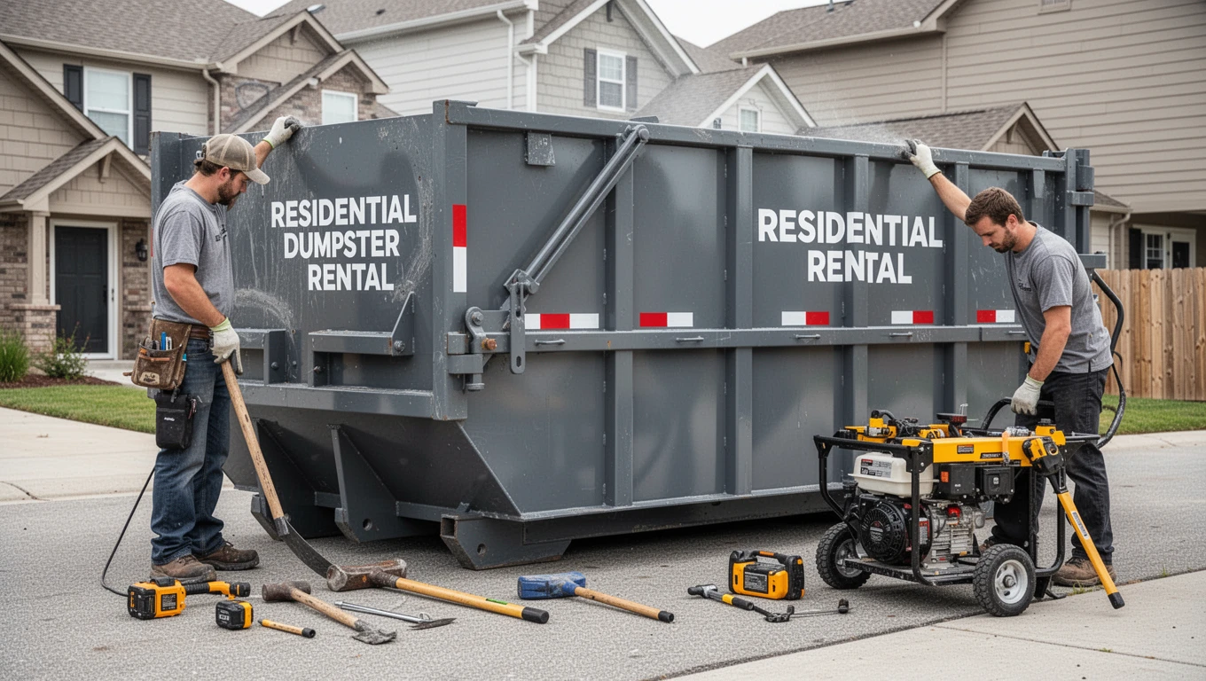 Residential Dumpster Rental