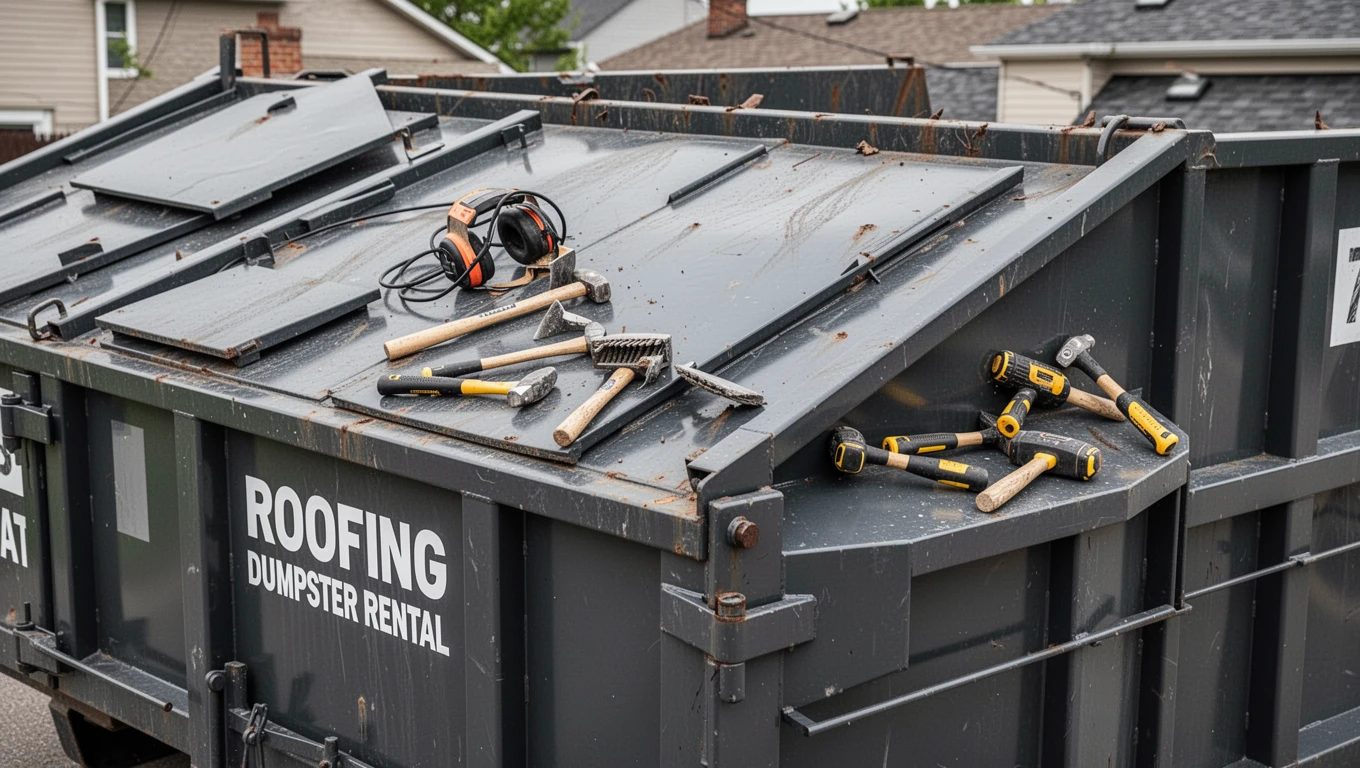Roofing Dumpster Rental