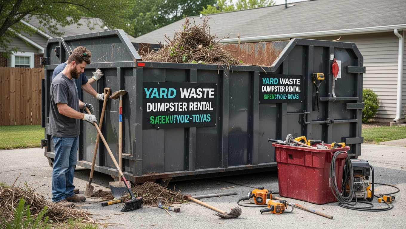 Yard Waste Dumpster Rental