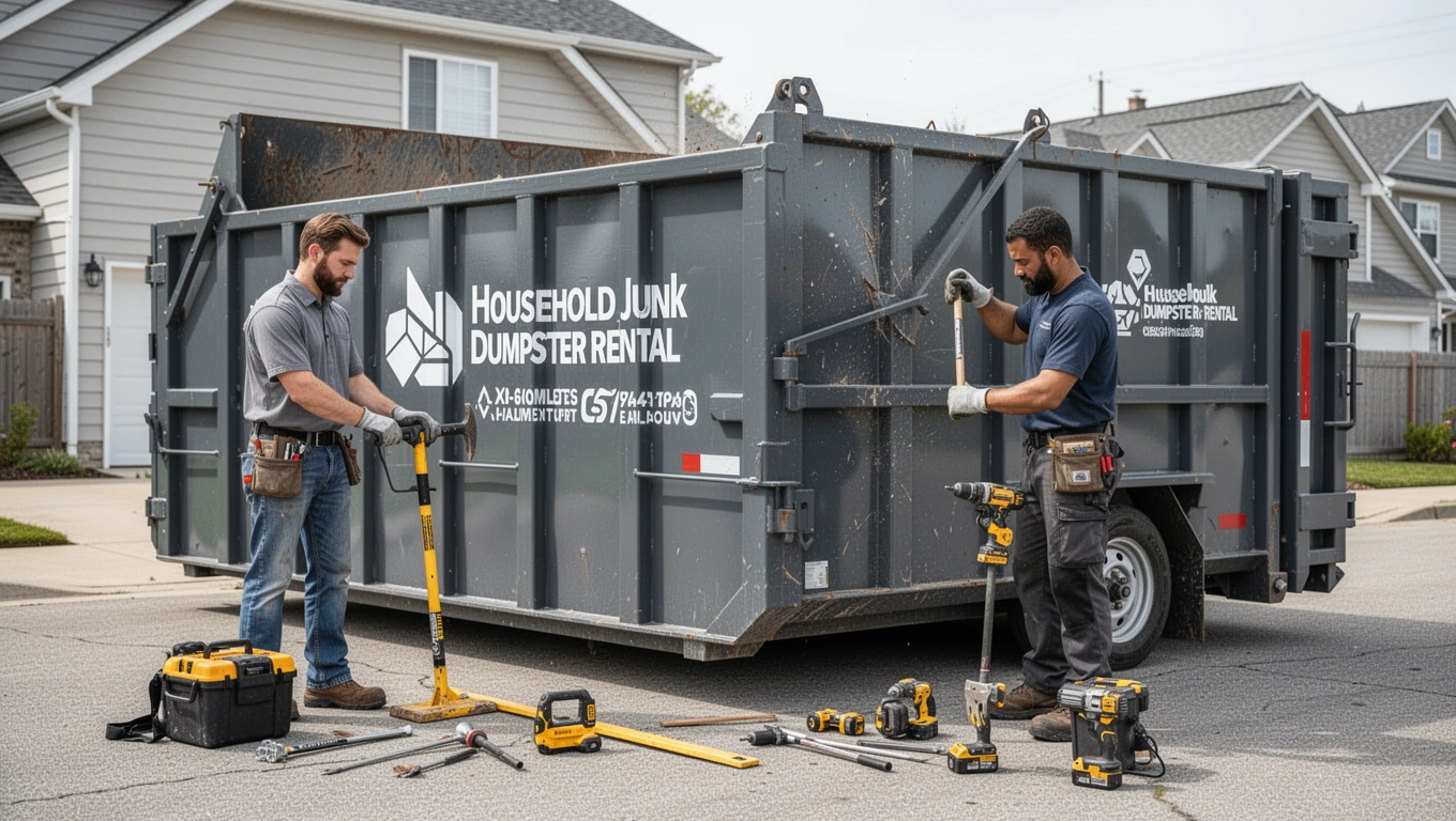 Household Junk Dumpster Rental