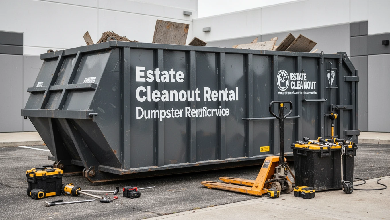 Estate Cleanout Dumpster Rental