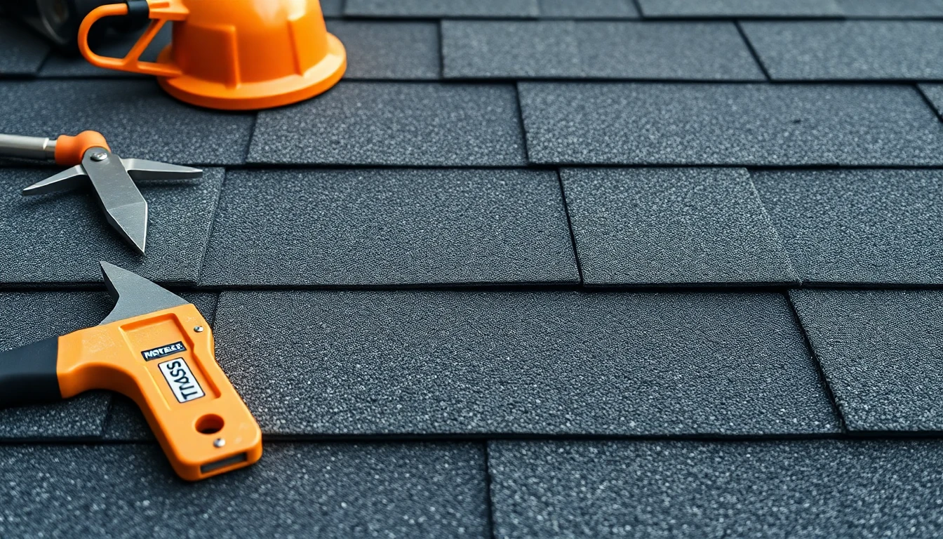 Asphalt shingle repair