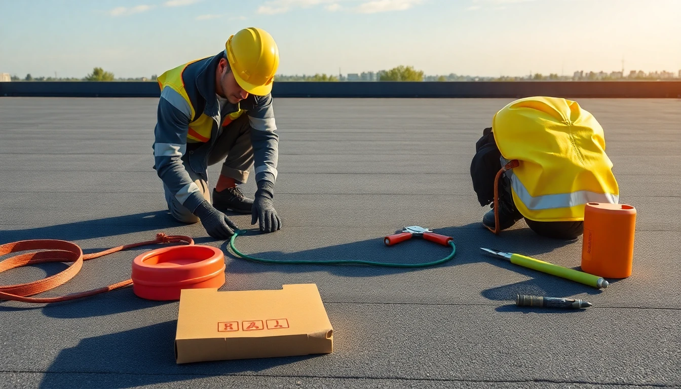 Flat roof repair
