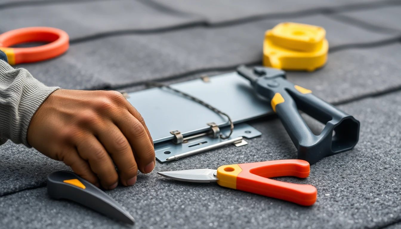 Flashing repair