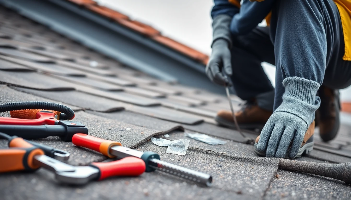 Roof leak repair