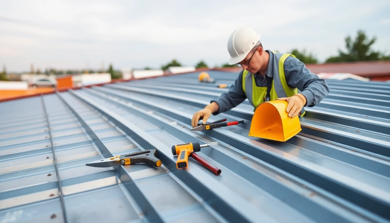 Metal roofing