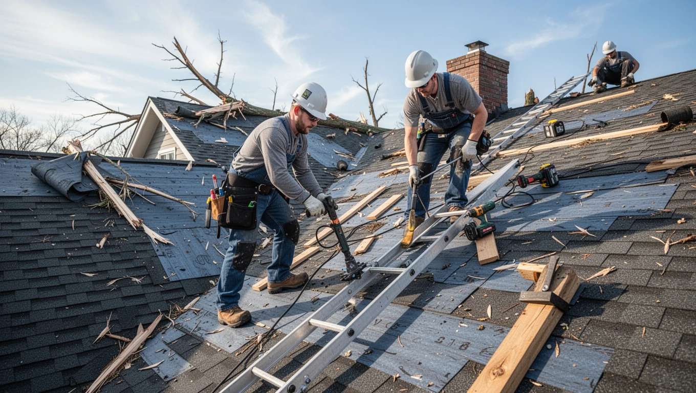 Wind Damage Repair