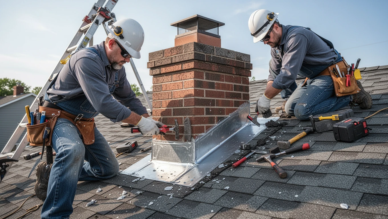 Chimney Flashing Repair