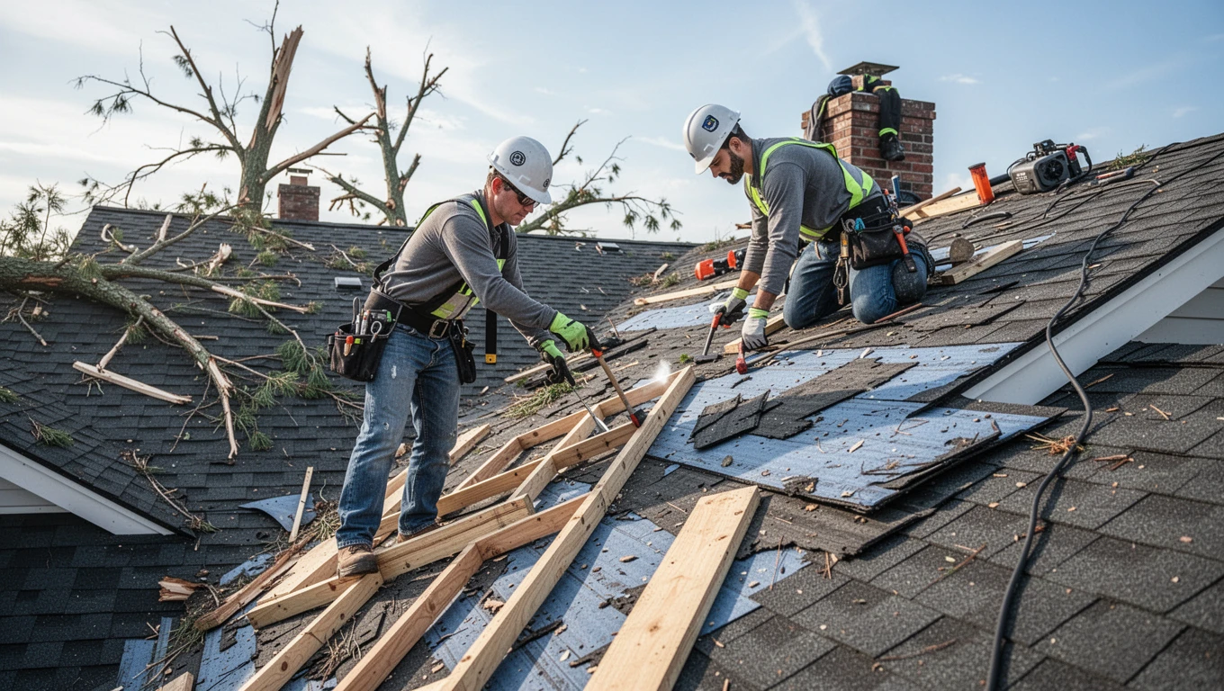 Wind Damage Repair